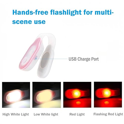 Hands-Free Rechargeable LED Flashlight Gloves for Outdoor Activities & Night Shift