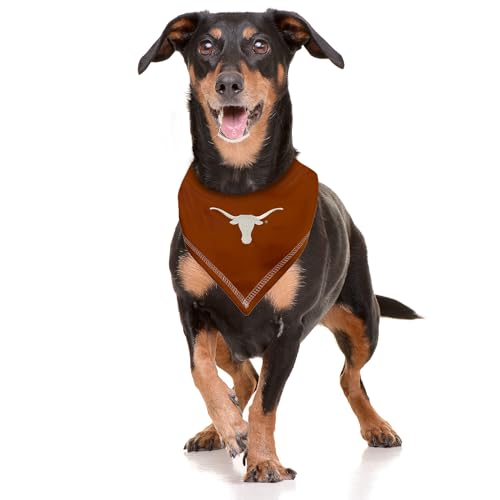 Pets First NCAA Texas Longhorns Large/X-Large Dog & Cat Bandana Tie