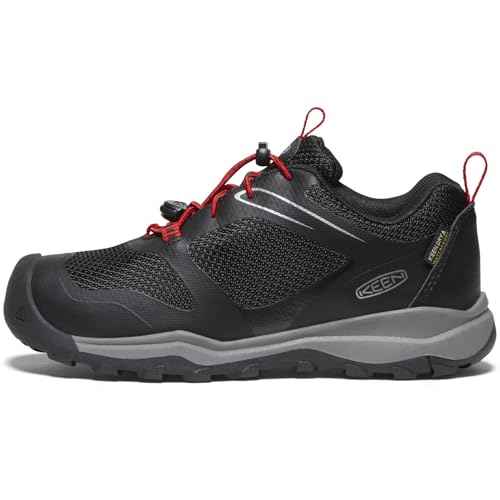 KEEN Unisex-Child Wanduro Low Height Waterproof Easy on Durable Hiking Sneakers