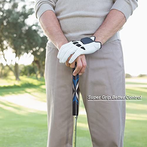 Men's Golf Putter 35 Inch - Black Bat Head Cover Included
