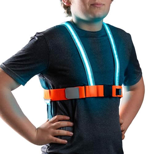Child Reflective Safety Vest - Small, Durable, Highly Adjustable for Biking & Outdoor Play