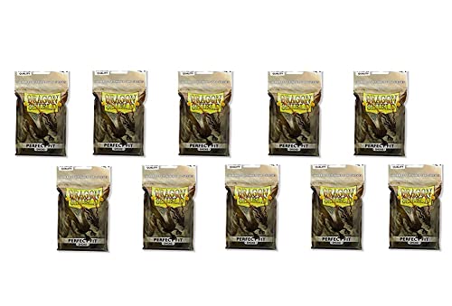 10 Packs Smoke Inner Card Sleeves - Standard Size for Trading Cards
