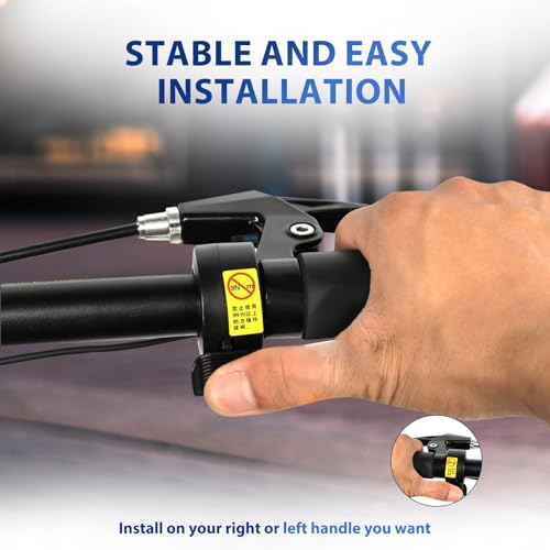BAFANG Ebike 130X Thumb Throttle 24V 36V 48V 60V 72V Waterproof/SM Connector,E Bike Speed Control Accessories for Electric Bicycle Conversion Kit E-Bike Accessories
