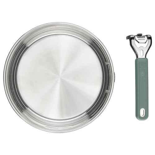 Gerber Gear ComplEAT Saute Pan - Portable Outdoor Saute Pan with Stainless Steel Construction - Premium Camp Cookware - Features Detachable Handle