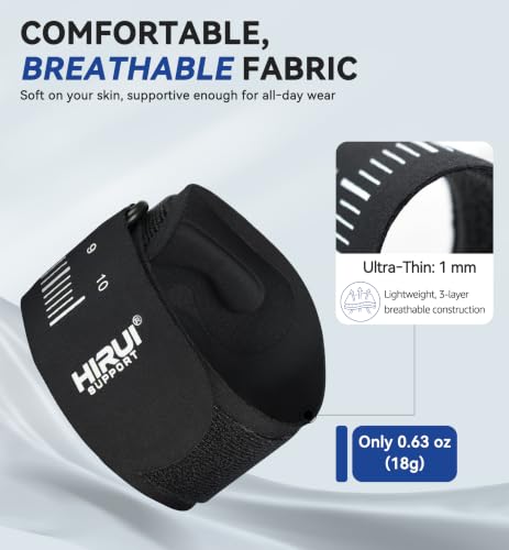 Ultralight Breathable Wrist Brace Support for Ulnar Pain - Black 2