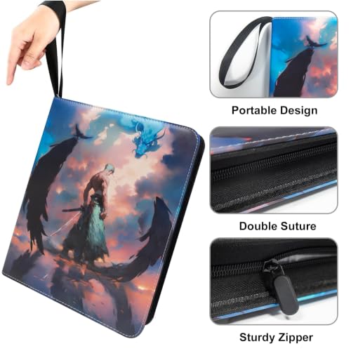1080 Pockets Zoro Card Binder OP02-1080 - Waterproof PU Trading Card Album