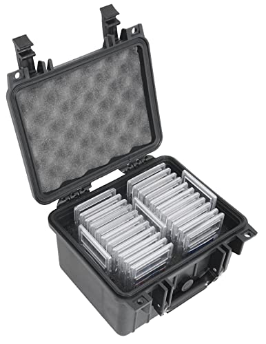 Carry Case for 25-41 Graded Card Slabs with Simple and Functional Style