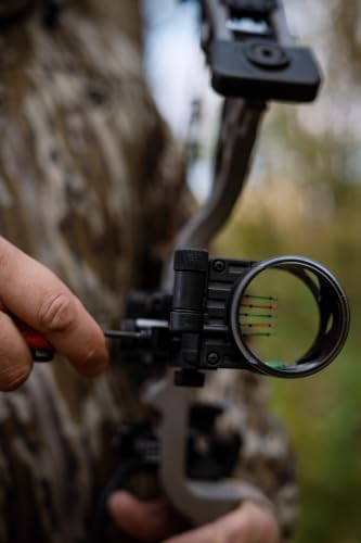Rechargeable Bow Sight Light with USB, Adjustable Brightness, Weather-Resistant