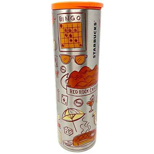 Starbucks Las Vegas Vacuum Insulated Stainless Steel Traveler Coffee Tumbler, 16 Oz