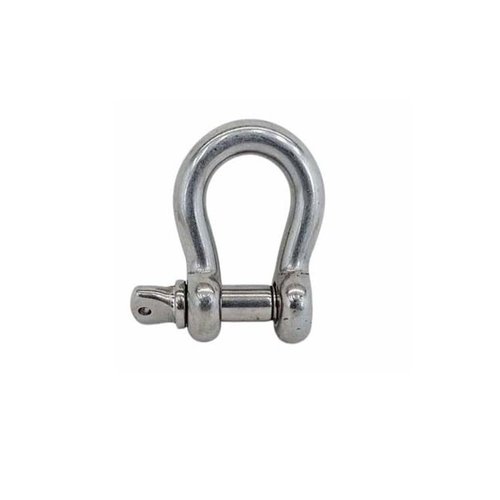 DBMIMPORTERS 4 Pcs Stainless Steel T316 1/4" Screw Pin Anchor Shackle 1,000 Lbs WLL, Forged Loaded Rate