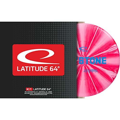 Disc Golf Putter - Latitude 64 Retro Burst Keystone 175g Red, PDGA Approved