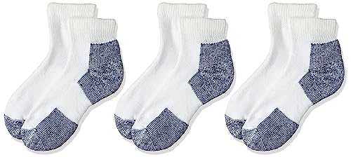 Thorlos Running Mini Crew Socks - Single Pair, X-Large White Navy
