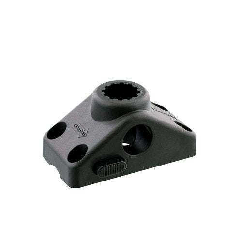 Scotty #241L-BK Locking Side Deck Mounting Bracket, Black, Small