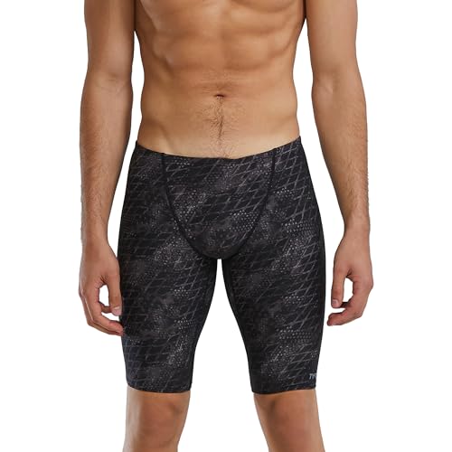 TYR Men's Etch Durafast Elite Jammer