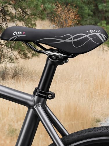 Women's Comfort Bike Saddle - Contoured Shock Absorbing Seat for Recreational Riders - Pulse Variation