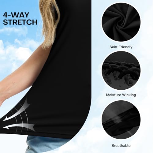 Women's Polo Shirts Short Sleeve Quick Dry UPF 50+ Sun Protection Business Casual Collared Shirt Tennis Golf Shirt Work Tops