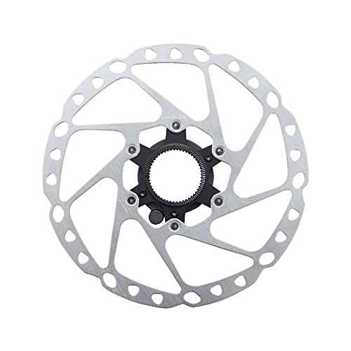 SHIMANO Unisex ? Adult RT-EM600 Brake Disc, Silver, 180 mm