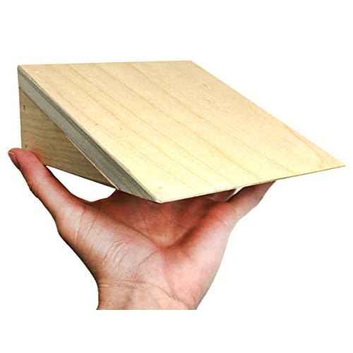 Teak Tuning Wide Kicker/Bank Fingerboard Ramp - 5.5" Long, 2.25" Tall