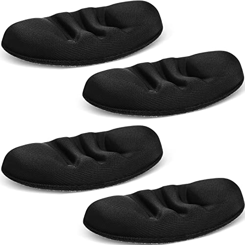 Softball Face Mask Chin Pad Set Black - 4 Pack, Comfortable & Absorbent