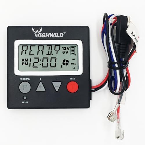 Universal 6V/12V Digital Game Feeder Timer for Wildlife & Livestock