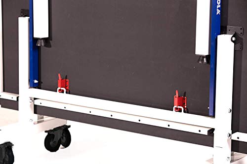 JOOLA Rally TL Professional MDF Indoor Ping Pong Table w/ Quick Clamp Table Tennis Net & Post Set - 10 Minute Easy Assembly - Corner Ball Holders - Tournament Quality - Includes Playback Mode