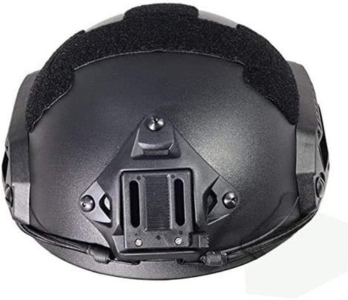 ATAIRSOFT Adjustable Maritime Helmet ABS for Airsoft Paintball(Black,M/L)