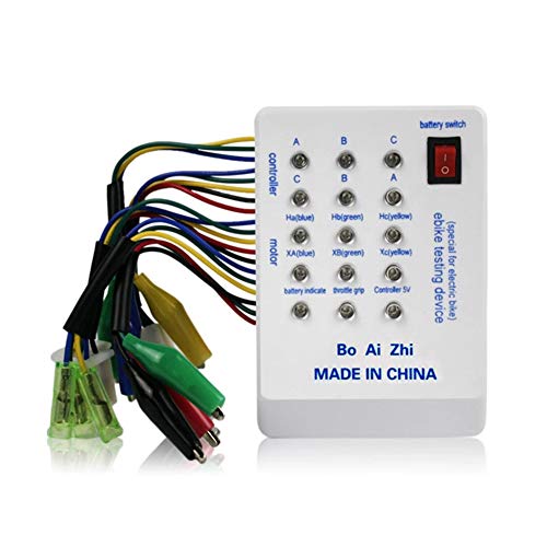 Electric Bike Brushless Motor Tester 24V-72V Battery Controller Check Device