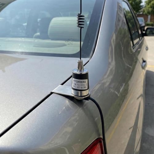UHF GMRS NMO Antenna with Mounting Bracket and 13.1ft Coaxial Cable