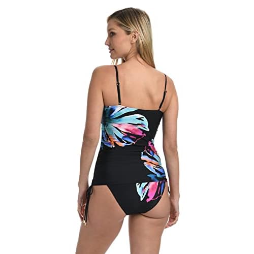 La Blanca Womens Bandeau Tankini Swimsuit Top