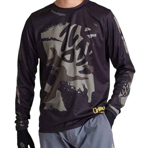 Troy Lee Designs - FLOWLINE LS Jersey; CONFINED Black 2X