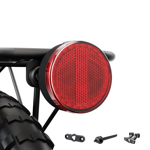 220¡Æ Wide Visible Safety Flashlight Bike Tail Light with 150 Lumens, IPX6 Waterproof,Type-C, Alarm Mode, Easy Install Bicycle Back Light Rechargeable Rear Bike Lights for Cyclists