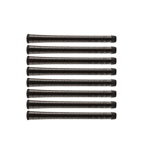 Winn Excel Soft - Set of 8 - Undersize - Black - Polymer - AVS - Golf Club Grips