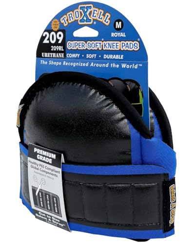Super-Soft Adjustable Knee Pads for Construction & DIY - Comfortable & Washable