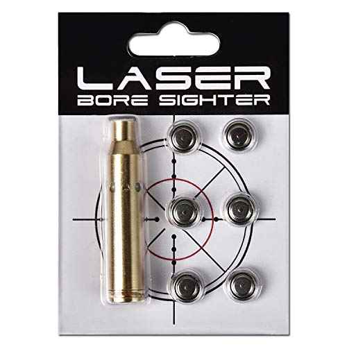 MidTen Bore Sight Laser 9mm/223 5.56mm/30-06/25-06/270 Laser Bore Sighter Boresighter with Batteries