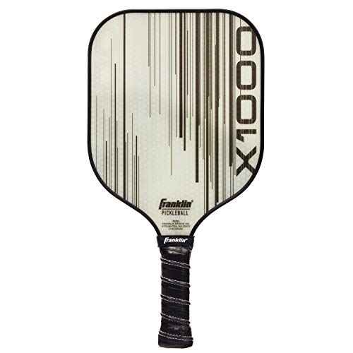 Franklin Sports Pickleball Paddle - X-1000 Polypropylene Core Pickleball Racket - Official USA Pickleball (USAPA) Approved Pickleball Paddle - Lightweight Pro Racket - 8mm Thick Core