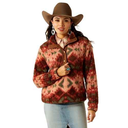 ARIAT Women's Berber Snap Front Sweatshirt