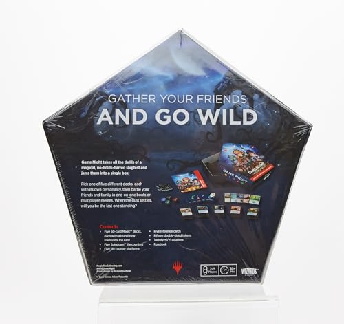 Magic The Gathering Magic: The Gathering Game Night: Free-for-All 2022 | Learn to Play with Decks for 2?? Players Multicoloured