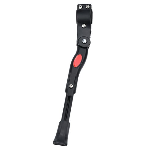 abolius Adjustable Bicycle Kickstand, Aluminum Bicycle Stand for Bike, Fit for 20"-27.5" Bike Kick Stand for Mountain Bike Road Bicycles Kickstand (Black)