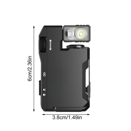 G5 EDC Flashlight — 400 Lumens, Super Bright 4 Modes EDC Flashlight, Rechargeable Mini Light, Mini Portable Design for Outdoor, Emergency & Daily Carry