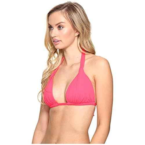 La Blanca Women's Island Goddess Halter Triangle Swimsuit Top