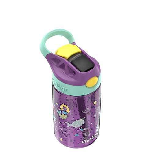 Contigo Kids Water Bottle with Redesigned AUTOSPOUT Straw, 14 oz