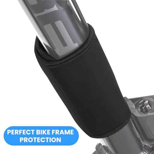 Besudo Bicycle Frame Protector Neoprene Set of 4 ? Frame Protection Ebike for Bicycle Carrier Transport ? Carbon Transport Protection Suitable for Thule Bicycle Carrier ? E Bike Accessories-051