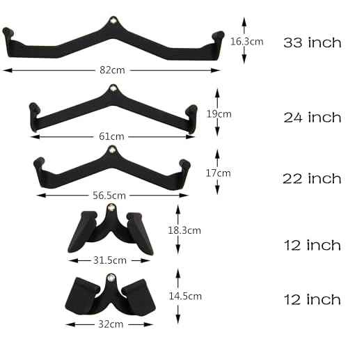 Fitvids Multifunctional Home Gym System Workout Station Multiple Grip Handles, 5-Piece Combo