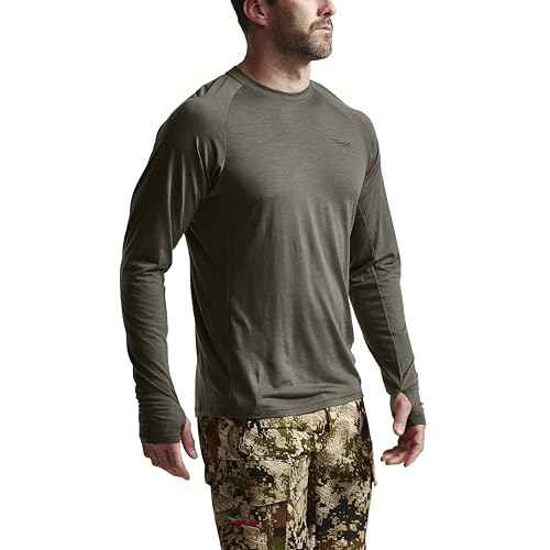 SITKA Gear Mens Core Merino 120 Long Sleeve Crew
