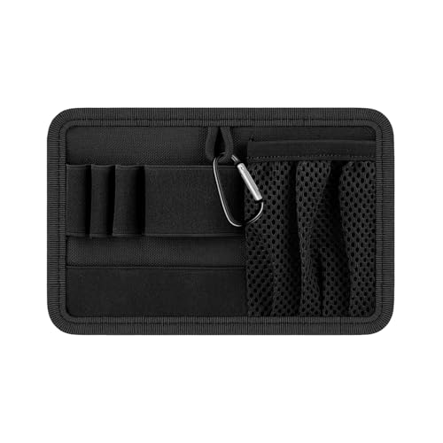 Tactical Bag Organizer Panel with Hook and Loop Fasteners - Modular Pouch Insert for Backpack or Messenger Bag