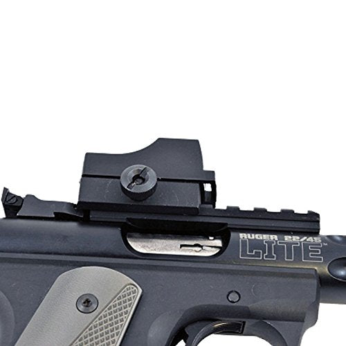 TANDEMKROSS "Shadow Picatinny Rail for Ruger Mark Series and 22/45 (Black)