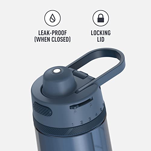 Thermos Alta Series Hydration Water Bottle 24oz Slate Leak-Proof Spout