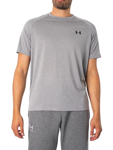 Under Armour Men's Tech 2.0 Short-Sleeve T-Shirt - 4X-Large Steel Light Heather/Black