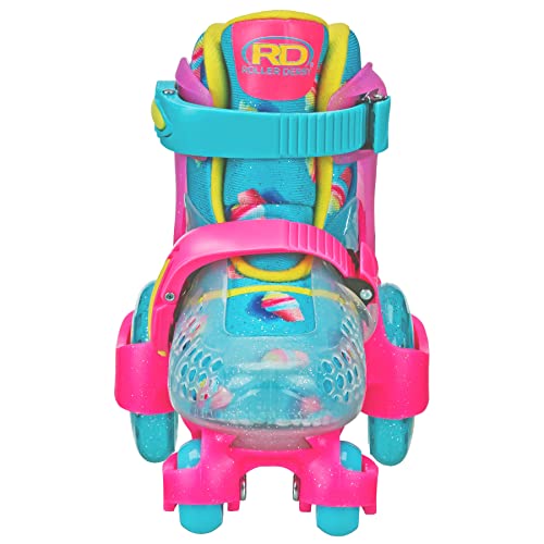 Kids Adjustable Roller Skates - Fun Roll Beginner Quad Skates for Boys & Girls, Medium (11-2) Variation of THIS listing