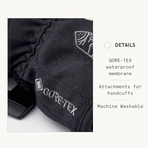 Hestra Gore-Tex Atlas Junior Mitt for Boys & Girls I Insulated Waterproof Mittens for Winter Sports